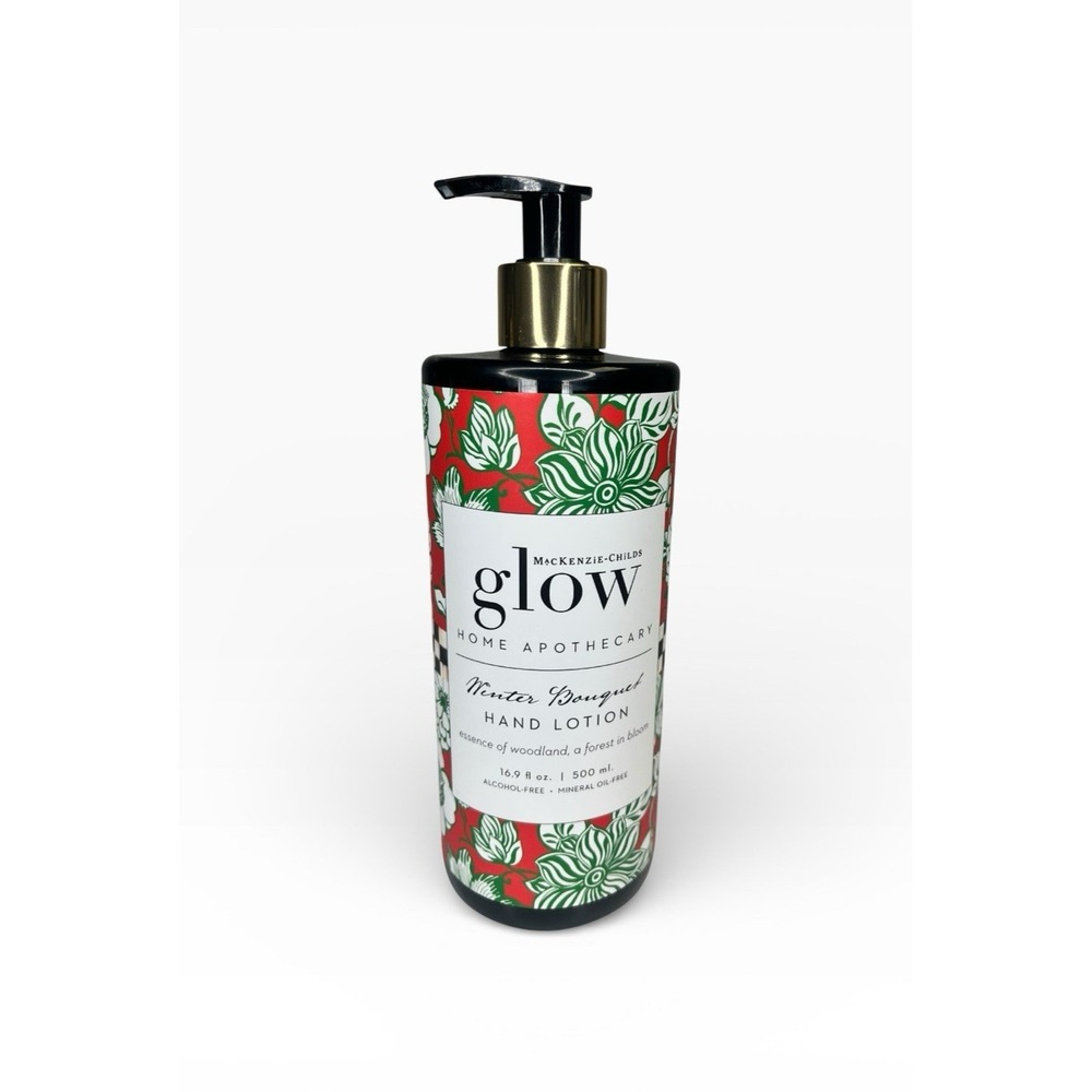 Mackenzie Childs Glow Home Apothecary Winter Bouquet Hand Lotion 16.9 fl oz - Picture 1 of 6